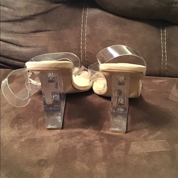 Clear Wedge Heels from Truffle Collection - Picture 7 of 7